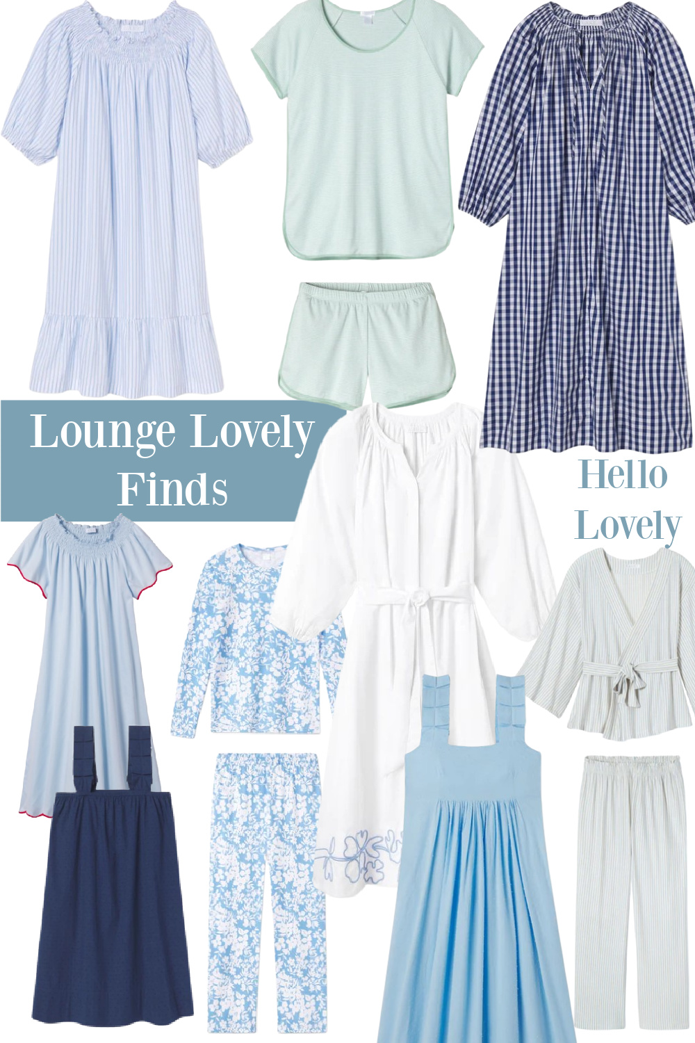 Lounge Lovely Finds on Hello Lovely Studio. #loungewear #loungedresses