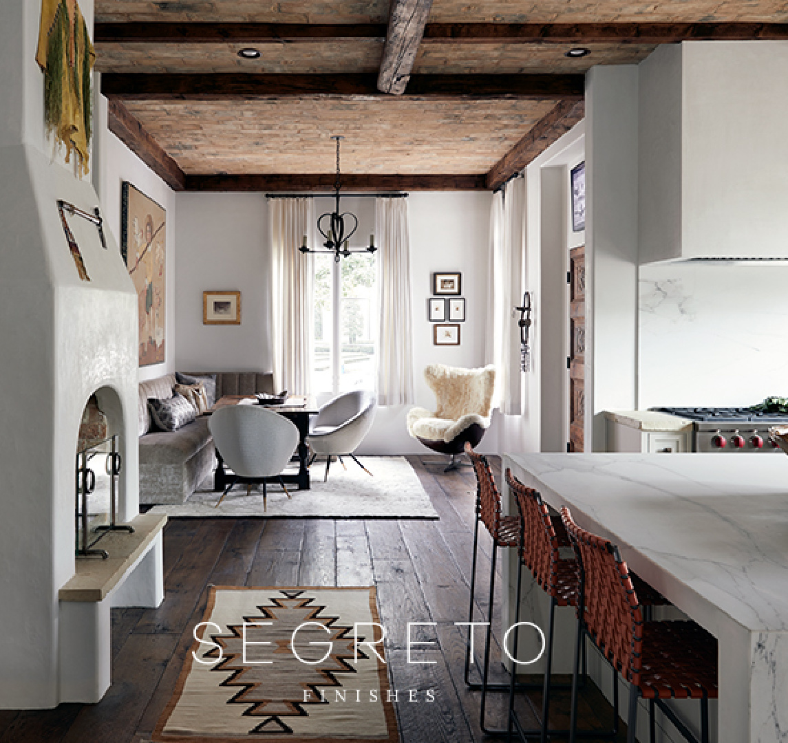 Segreto Finishes transformed a beautiful Spanish style home.