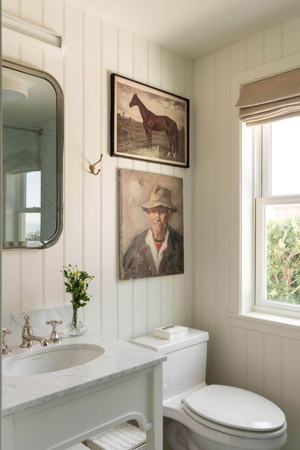 Malibu 1941 cottage with English Country style - Avi Brosh and Kirsten Leigh Pratt. Vogue Living Australia - photo: Caylon Hackwith.