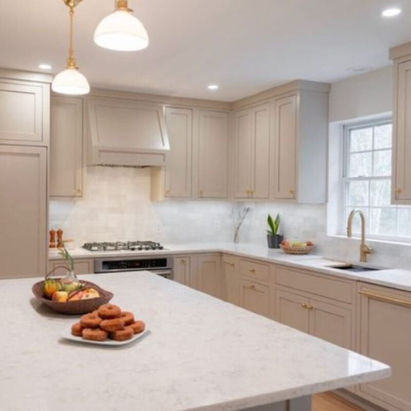 White QUARTZ COUNTERTOPS: 3 Viatera Options - Hello Lovely