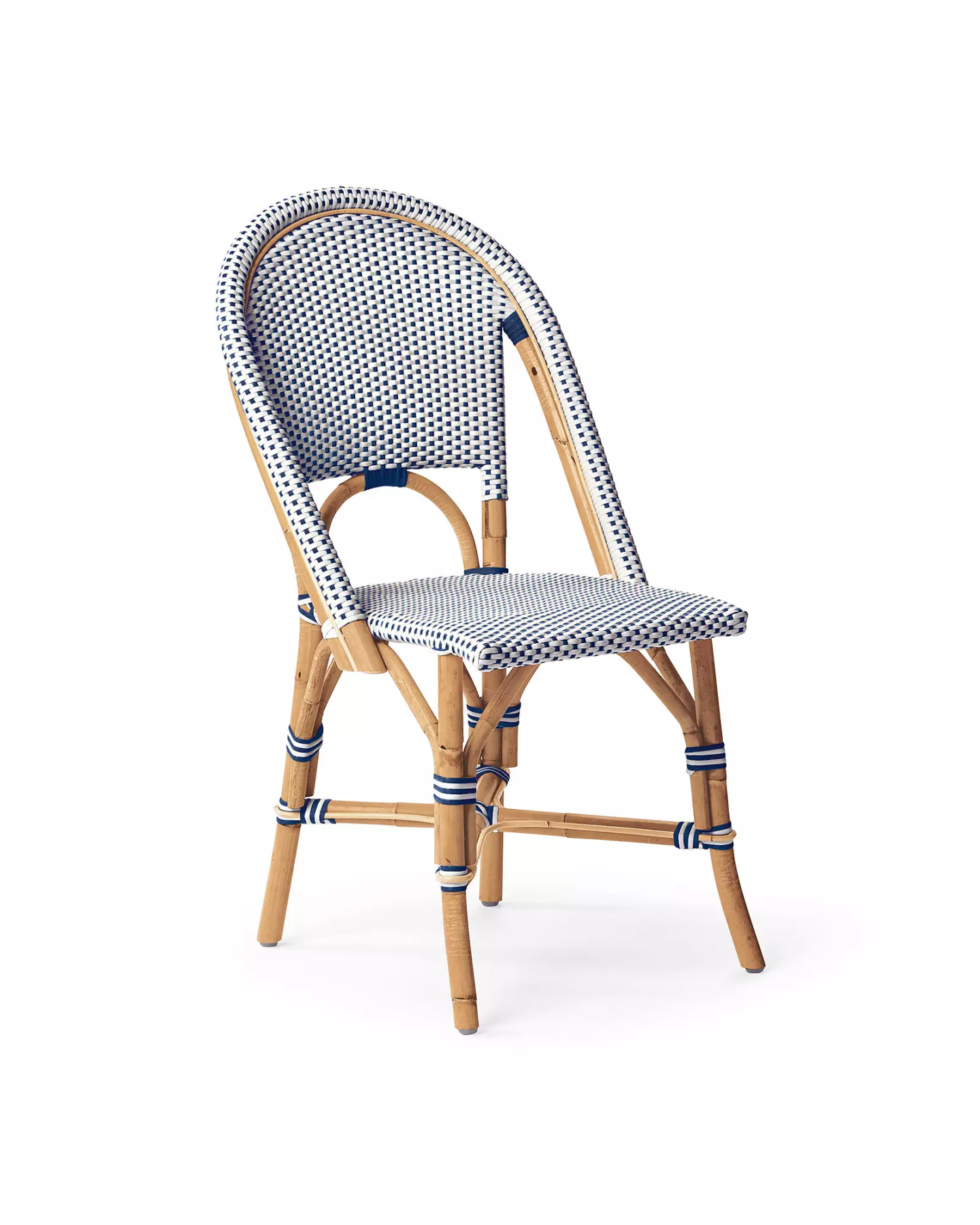 Riviera Dining Chair in navy/white at Serena & Lily