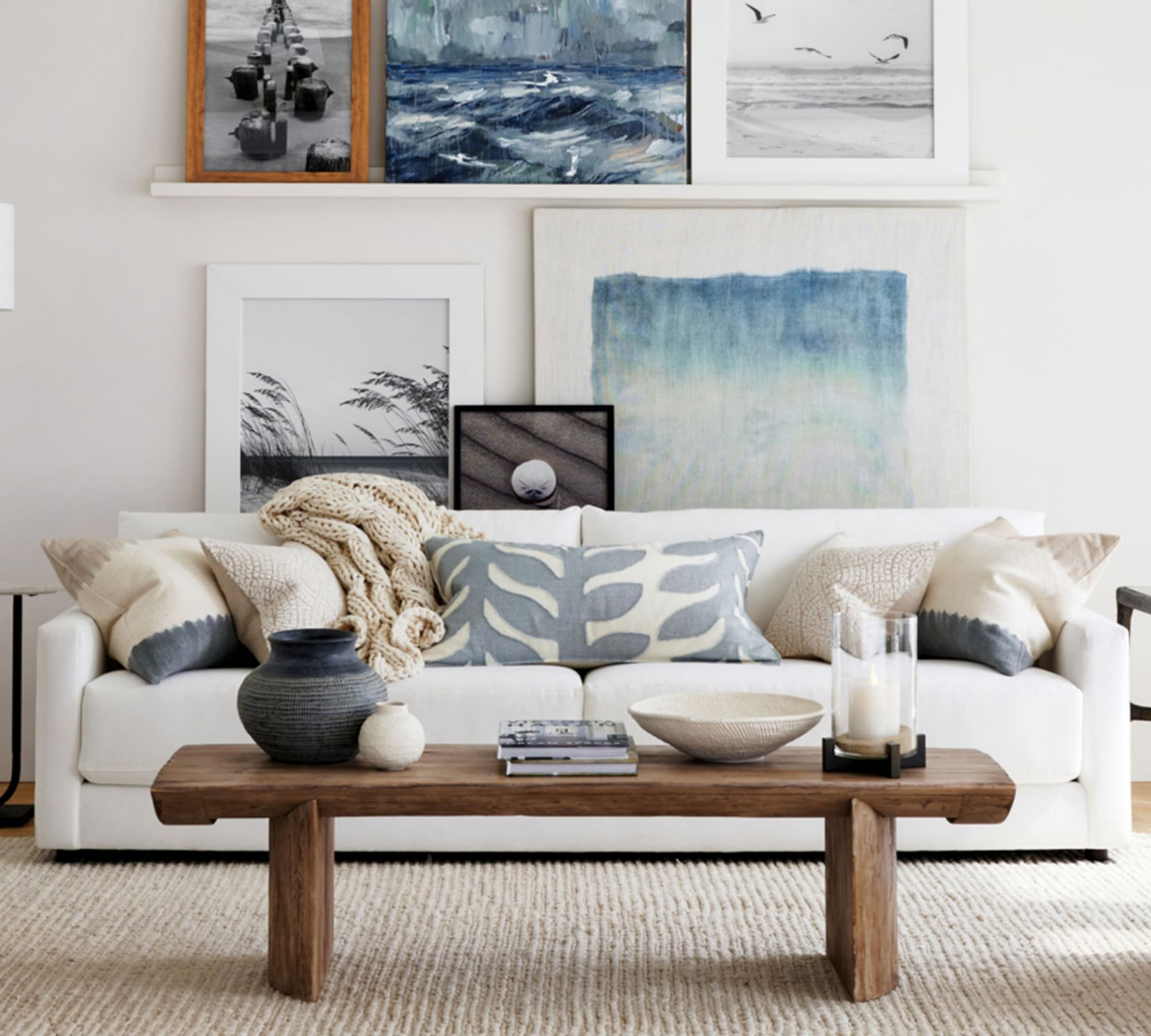 Cove Square Arm Sofa, Pottery Barn