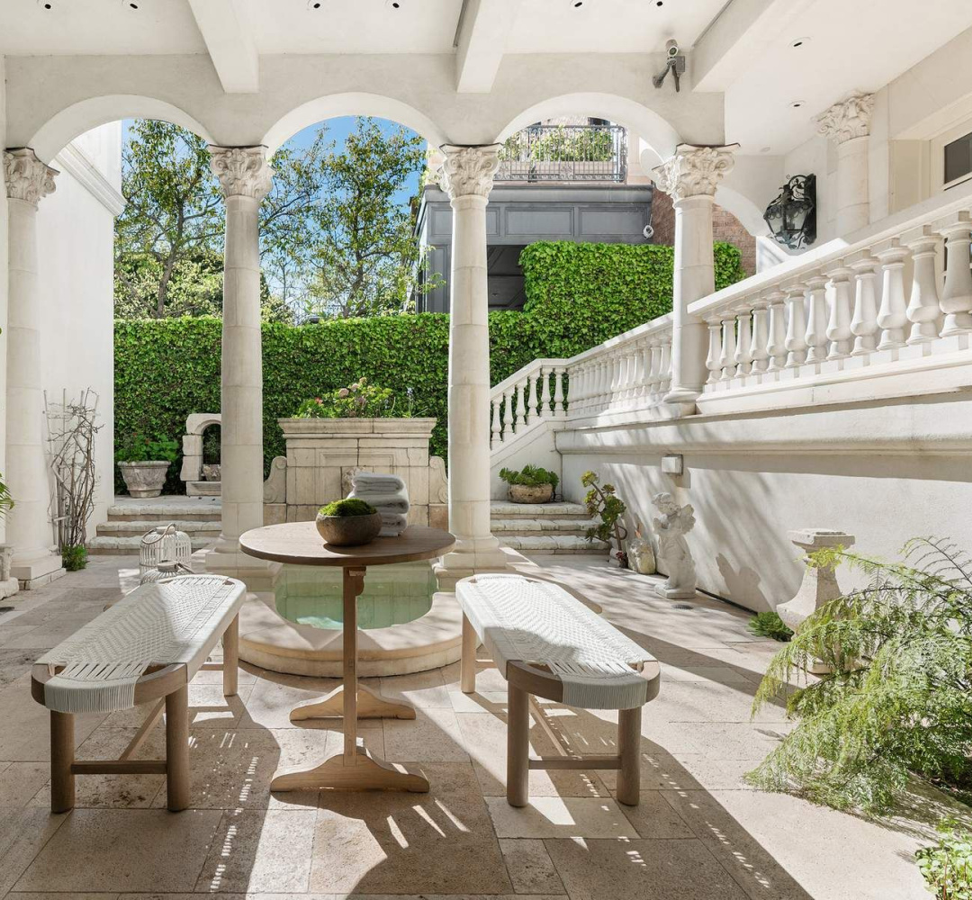 Pacific Heights Parisian style mansion interiors. #parisianstyle #interiordesign #rusticelegance #oldworldstyle #frenchcountry