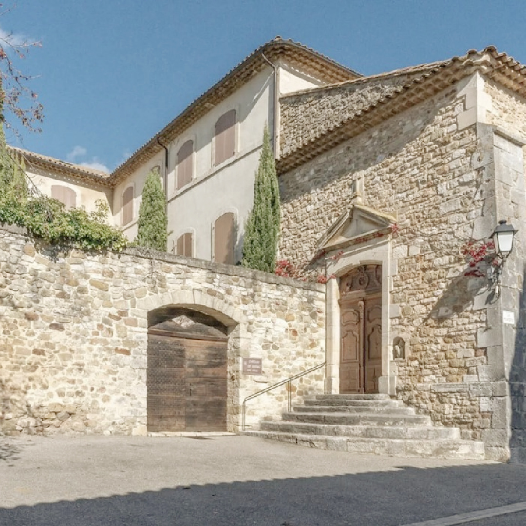 Beautiful renovated Provence French Chateau Gignac - @chateauinfrance. #frenchchateau #chateaugignac #provencestyle #frenchcountry #oldworldstyle