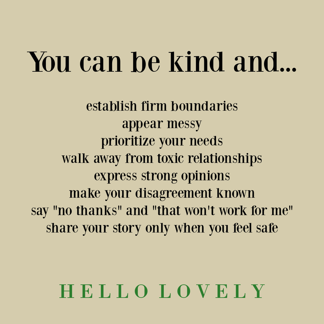 Personal growth and self-kindness quote on Hello Lovely Studio. #selfkindness #kindnessquotes #personalgrowthquotes