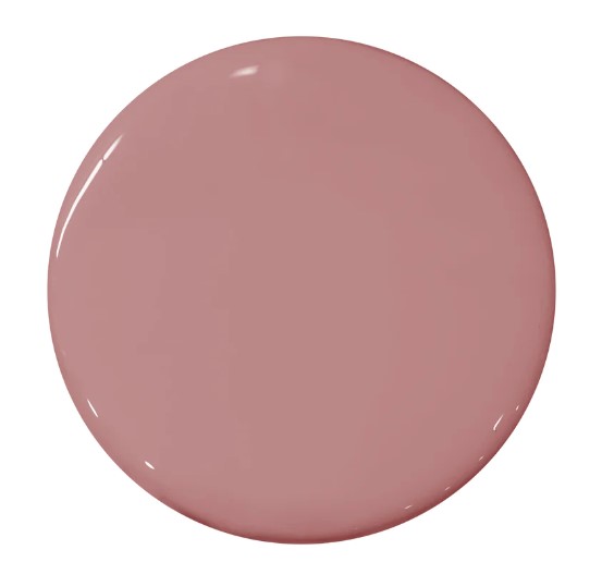 Mission Rose (Portola Paints) mauve-ish rosy pink paint color swatch. #missionrose #portolapaints
