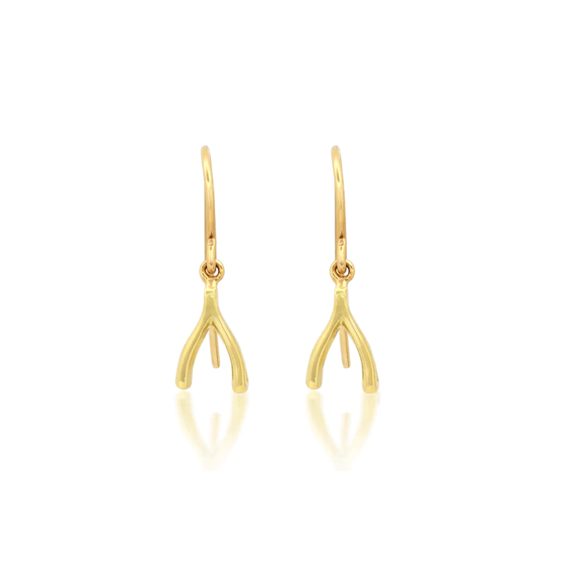 Wishbone Earrings, Jennifer Meyer