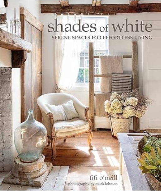 SHADES OF WHITE by Fifi O'Neill and Mark Lohman (CICO Books, 2021) - book cover