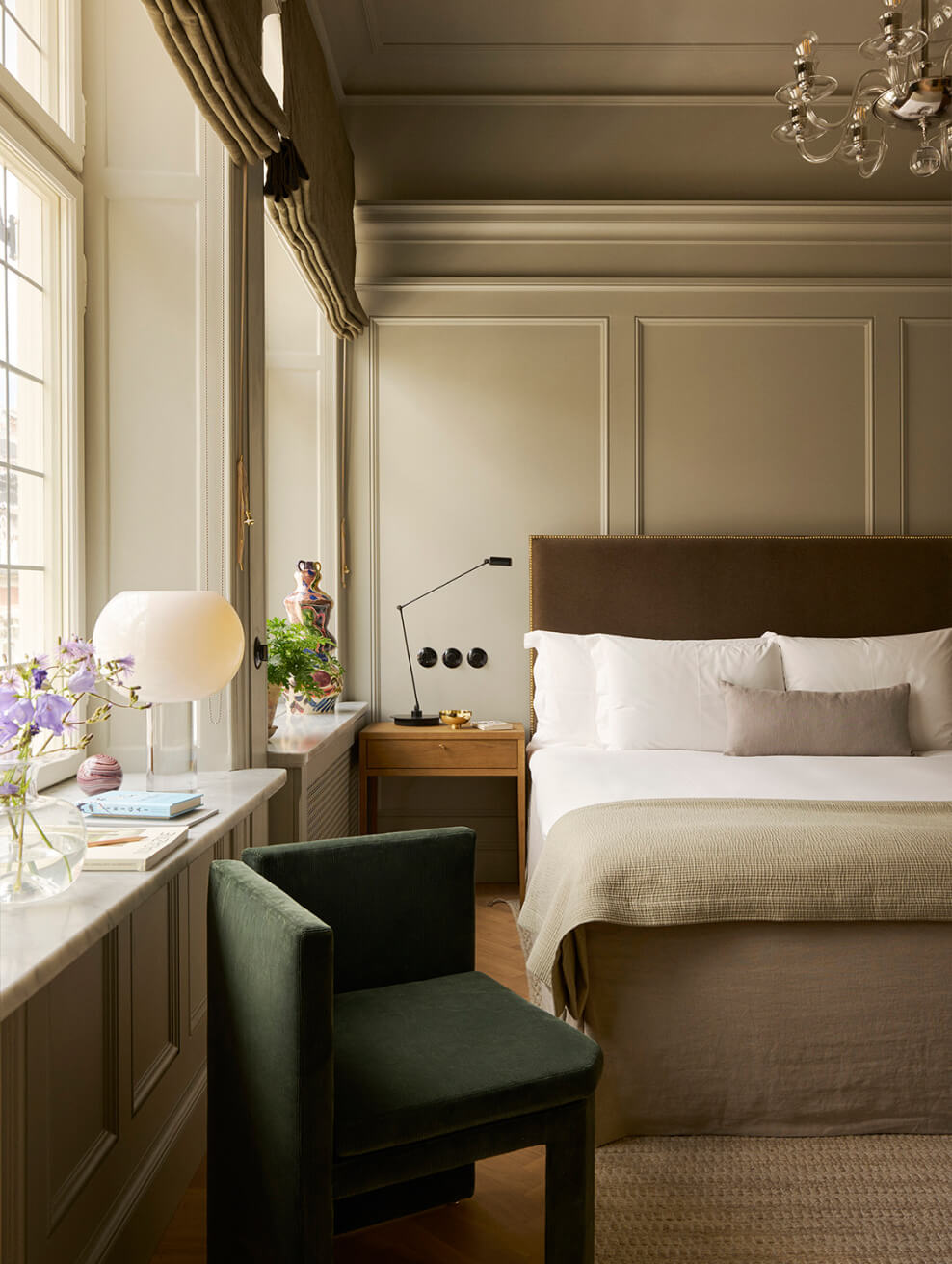 Ett Hem - 1910 residence turned Stockholm Sweden boutique hotel with interiors designed by Ilse Crawford. #stockholmstyle #stockholmhotel #ilsecrawford