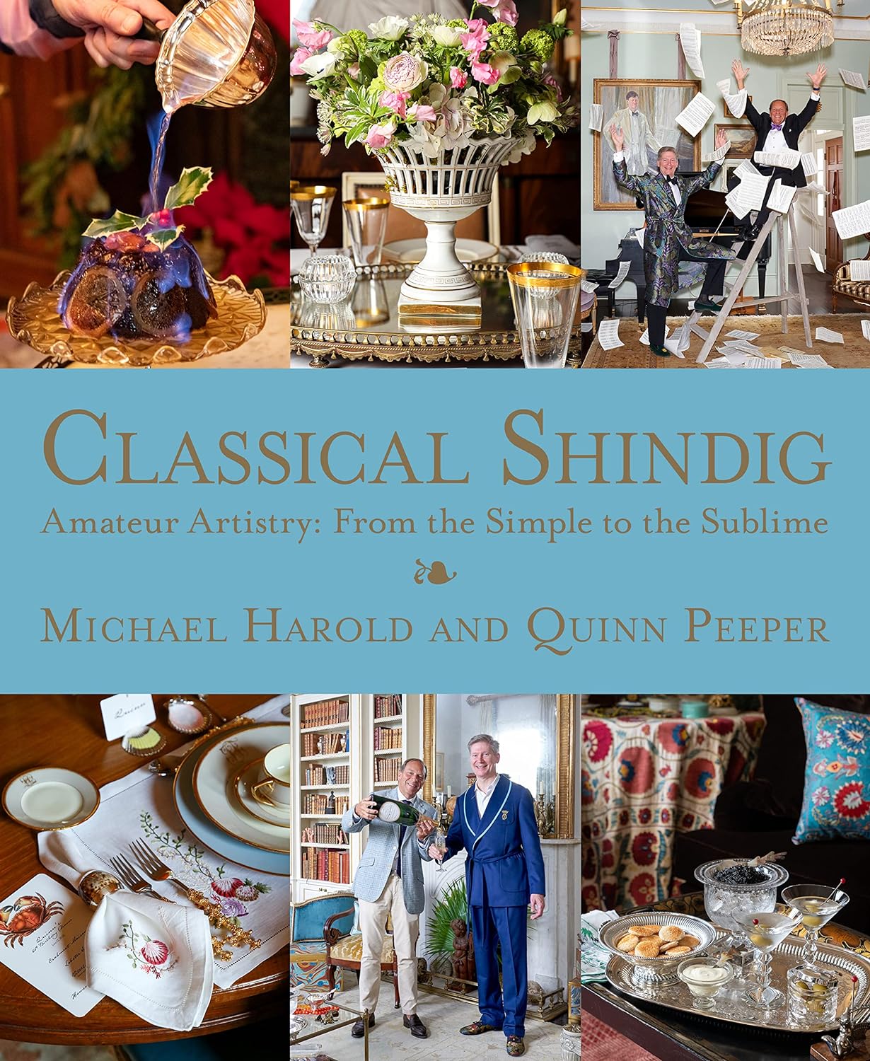 Book cover of Classical Shindig (Susuan Schadt Press, 2023) by Michael Harold and Quinn Peeper. #classicalshindig