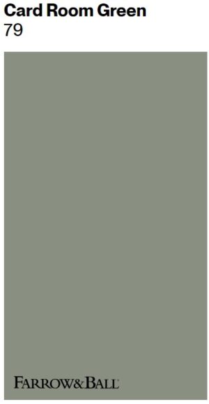 Farrow And Ball Card Room Green