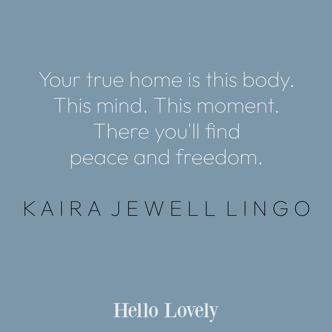 Kaira Jewell Lingo spiritual quote on Hello Lovely Studio. #spiritualquotes #personalgrowthquotes