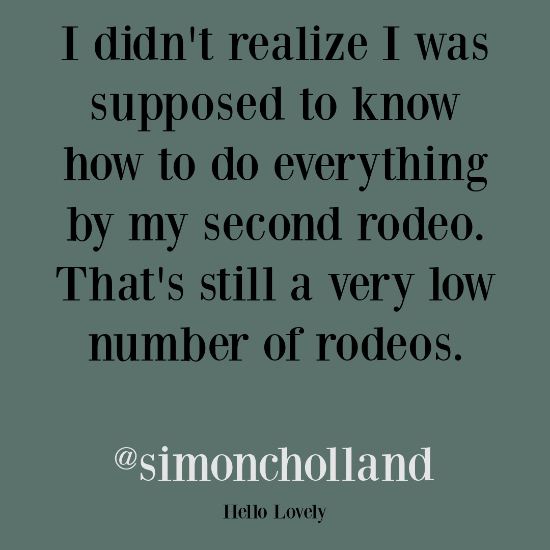 Silly tweet and humor quote from simon holland about adulting and parenting. #parentingquotes #parentinghumor
