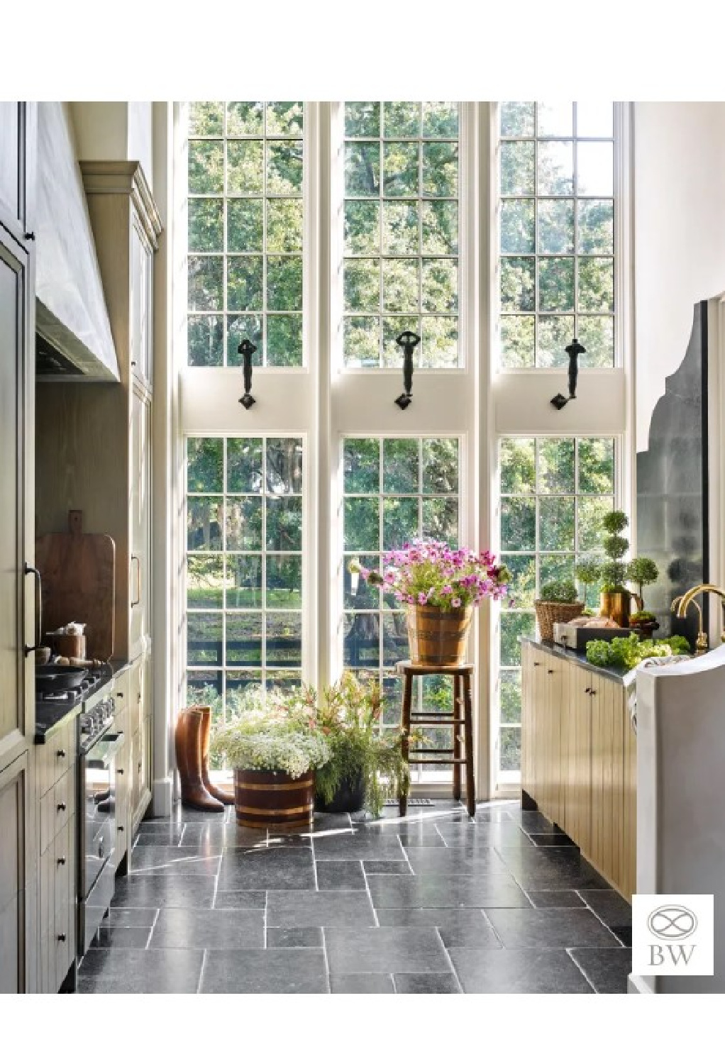 Beautiful kitchen design from Beth Webb's Little Lodge project - photo by Emily Followill. #bethwebb #timelessinteriors