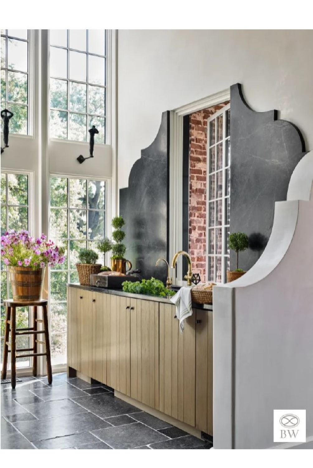 Beautiful kitchen design from Beth Webb's Little Lodge project - photo by Emily Followill. #bethwebb #timelessinteriors