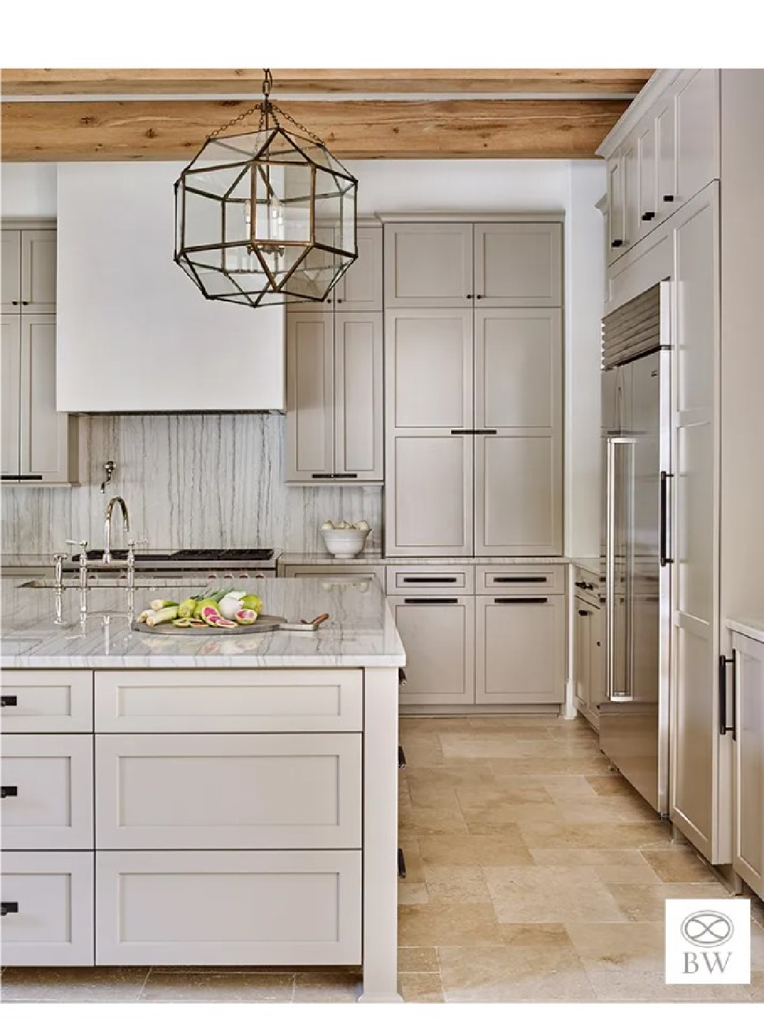 Beautiful kitchen design from Beth Webb's Sea Island project - photo by Emily Followill. #bethwebb #timelessinteriors