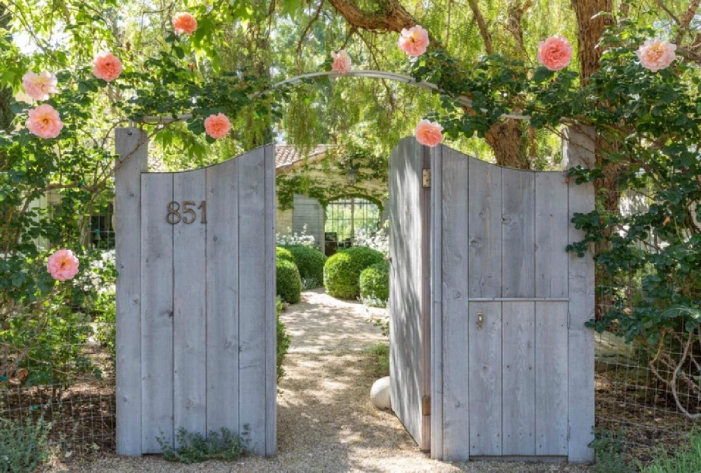 Patina Farm in Ojai, CA - architect: Steve Giannetti and design by Brooke Giannetti. Understated elegance and European country inspired. Photo: Montecito Properties.