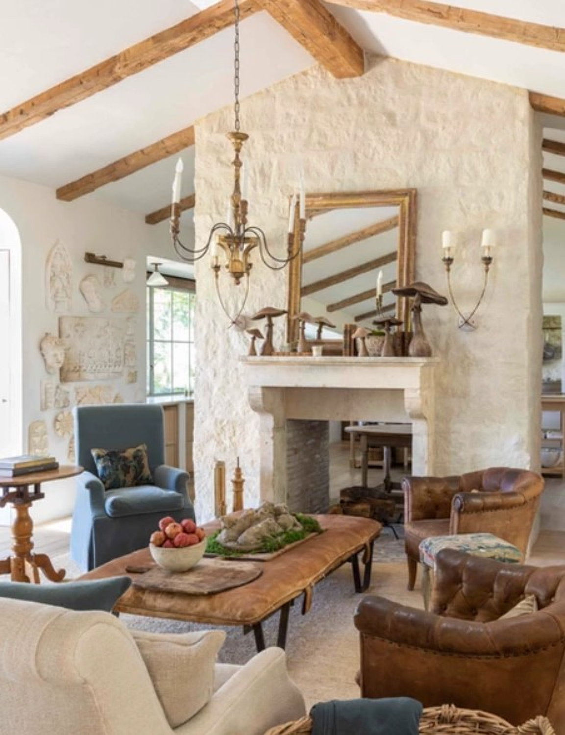 Patina Farm in Ojai, CA - architect: Steve Giannetti and design by Brooke Giannetti. Understated elegance and European country inspired. Photo: Montecito Properties.