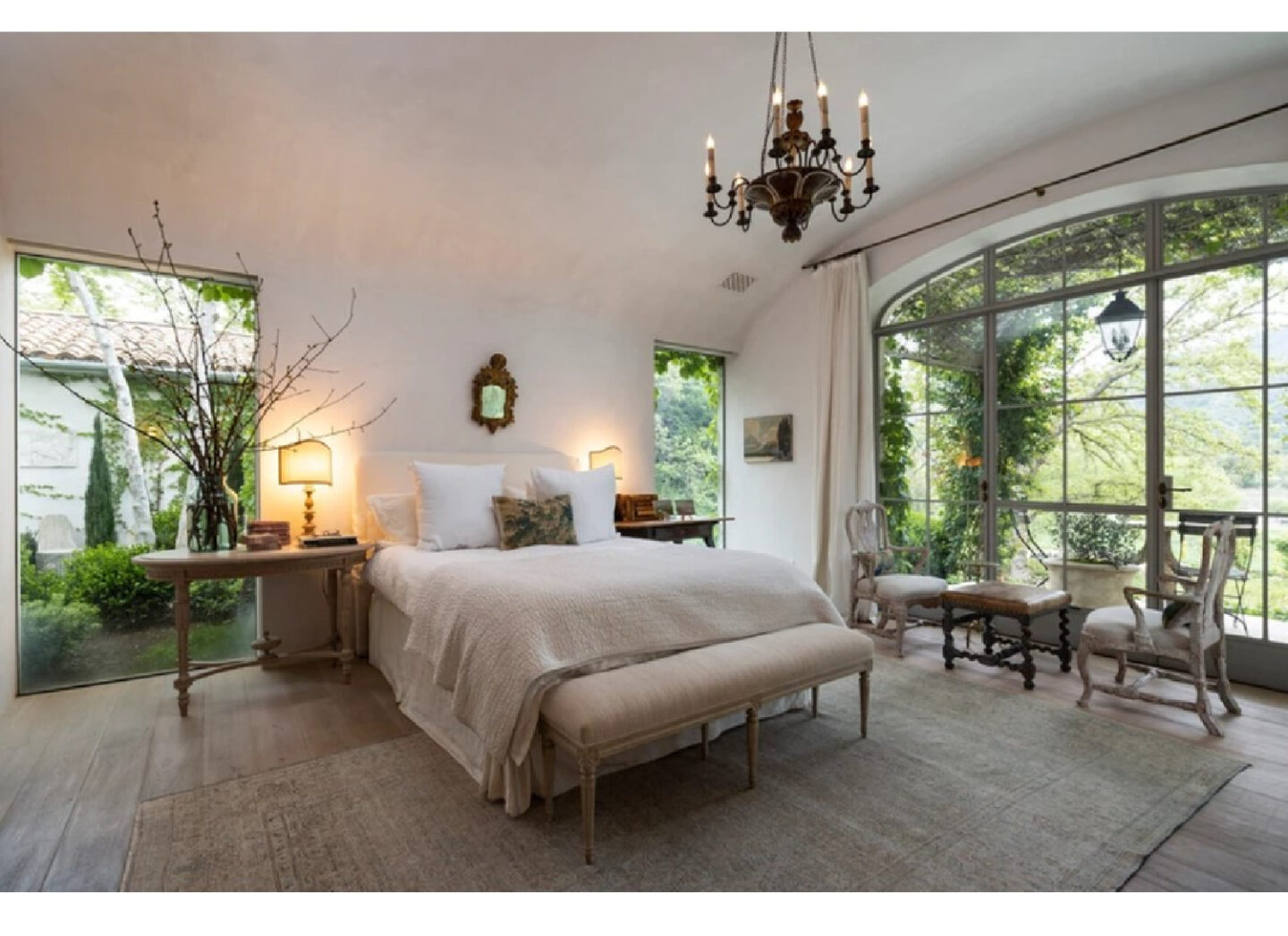 Patina Farm in Ojai, CA - architect: Steve Giannetti and design by Brooke Giannetti. Understated elegance and European country inspired. Photo: Montecito Properties.