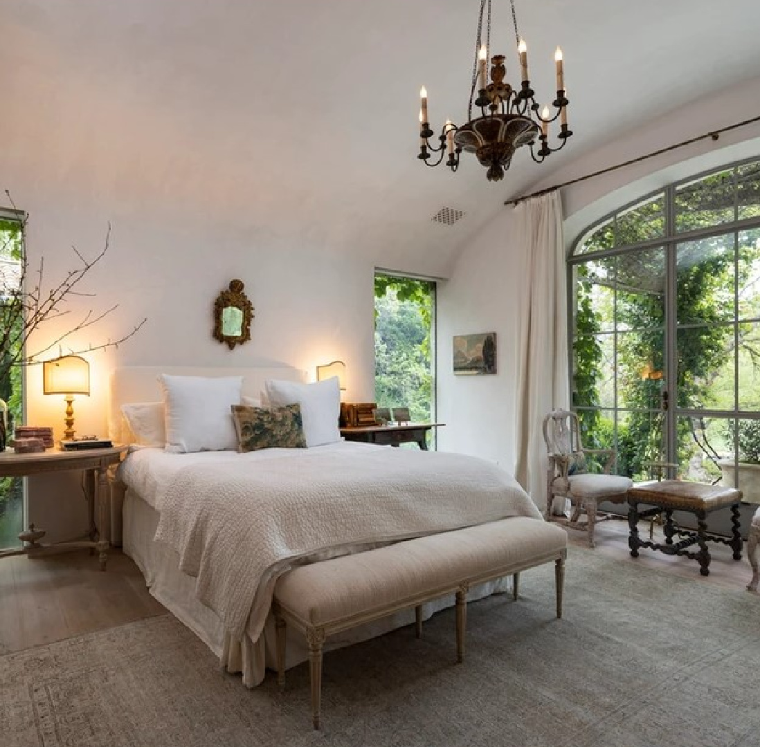 Patina Farm in Ojai, CA - architect: Steve Giannetti and design by Brooke Giannetti. Understated elegance and European country inspired. Photo: Montecito Properties.