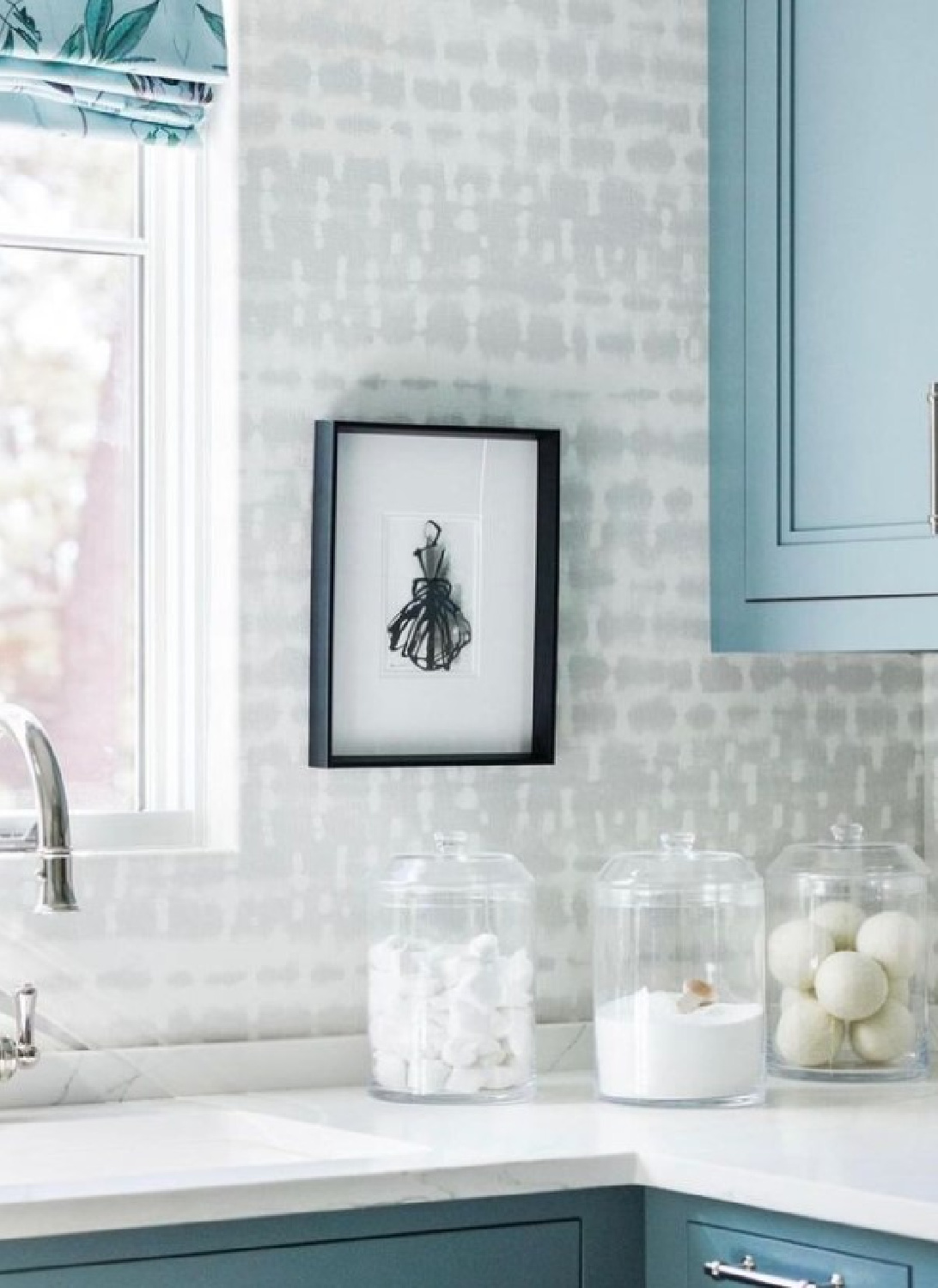 Holly Irwin fine art in Atlanta Home for the Holidays showhouse 2022 with design by Crystal Corder.