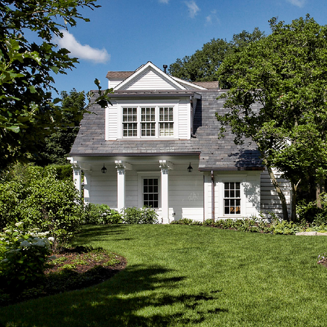 Beautiful Chicago home facade and architectural design from Michael Abraham.