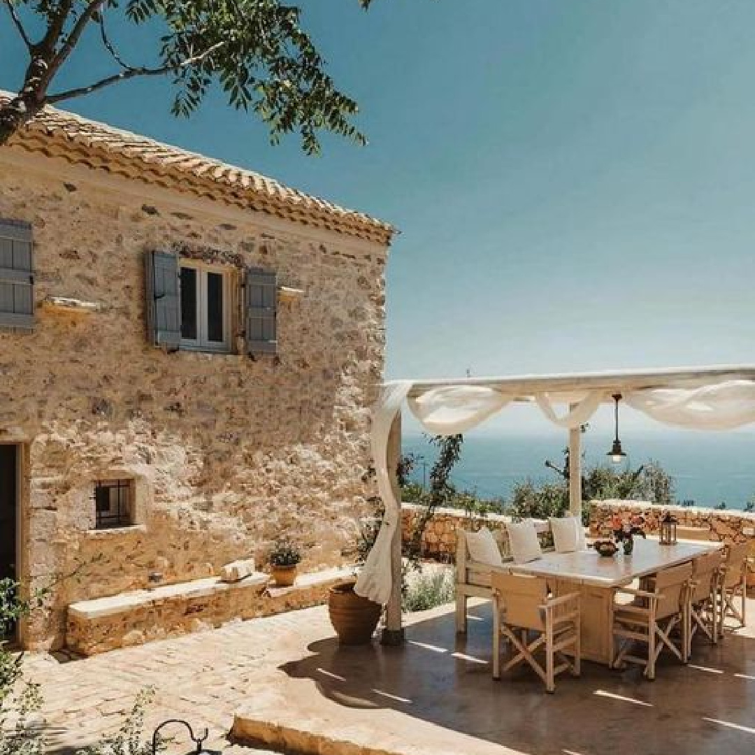 Stunning Greek villa with view - @peligoni.