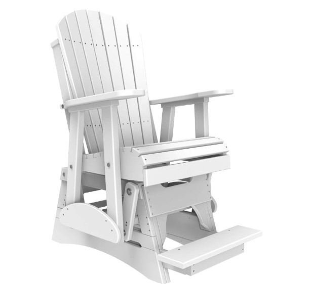 LuxCraft Adirondack Balcony Glider, Amazon. #adirondackchairs #adirondackglider