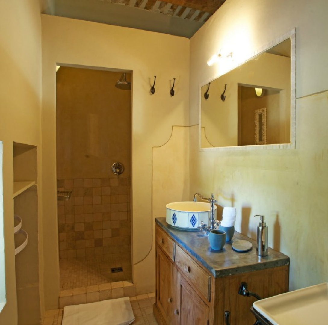 Provence French farmhouse (Bonnieux Villa) vacation rental from Your Haven In Paris offers inspiring gardens, romantic Old World style, rustic elegance, and South of France luxury!