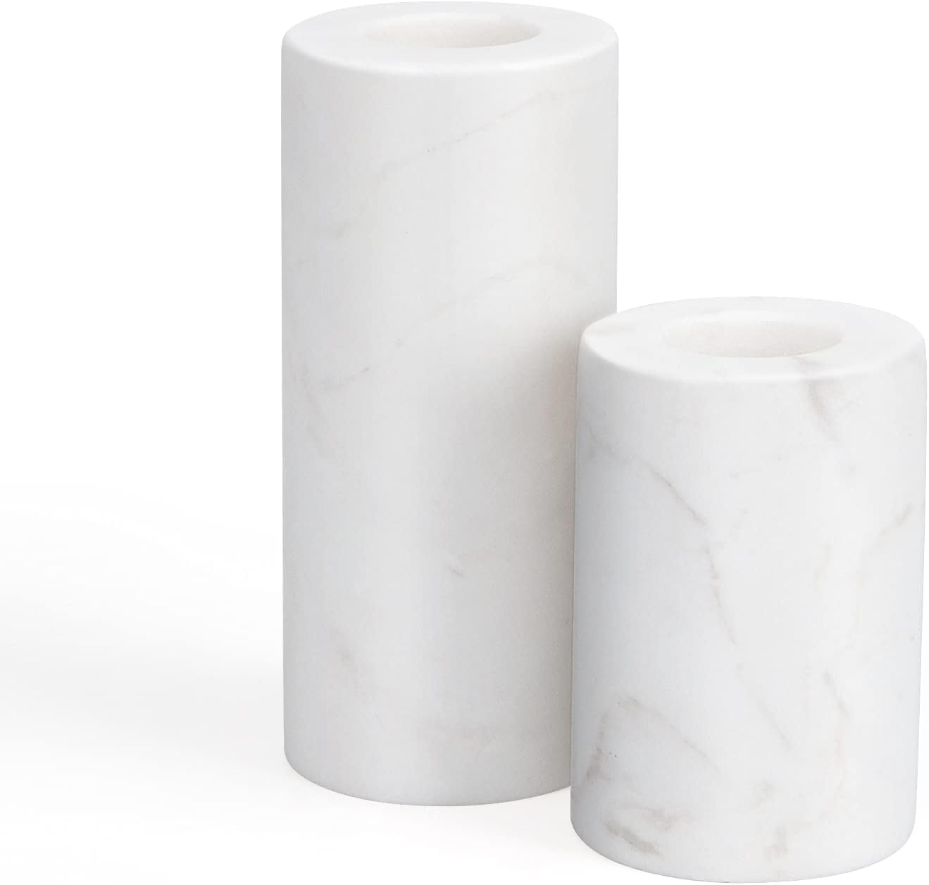 Marble candle holders