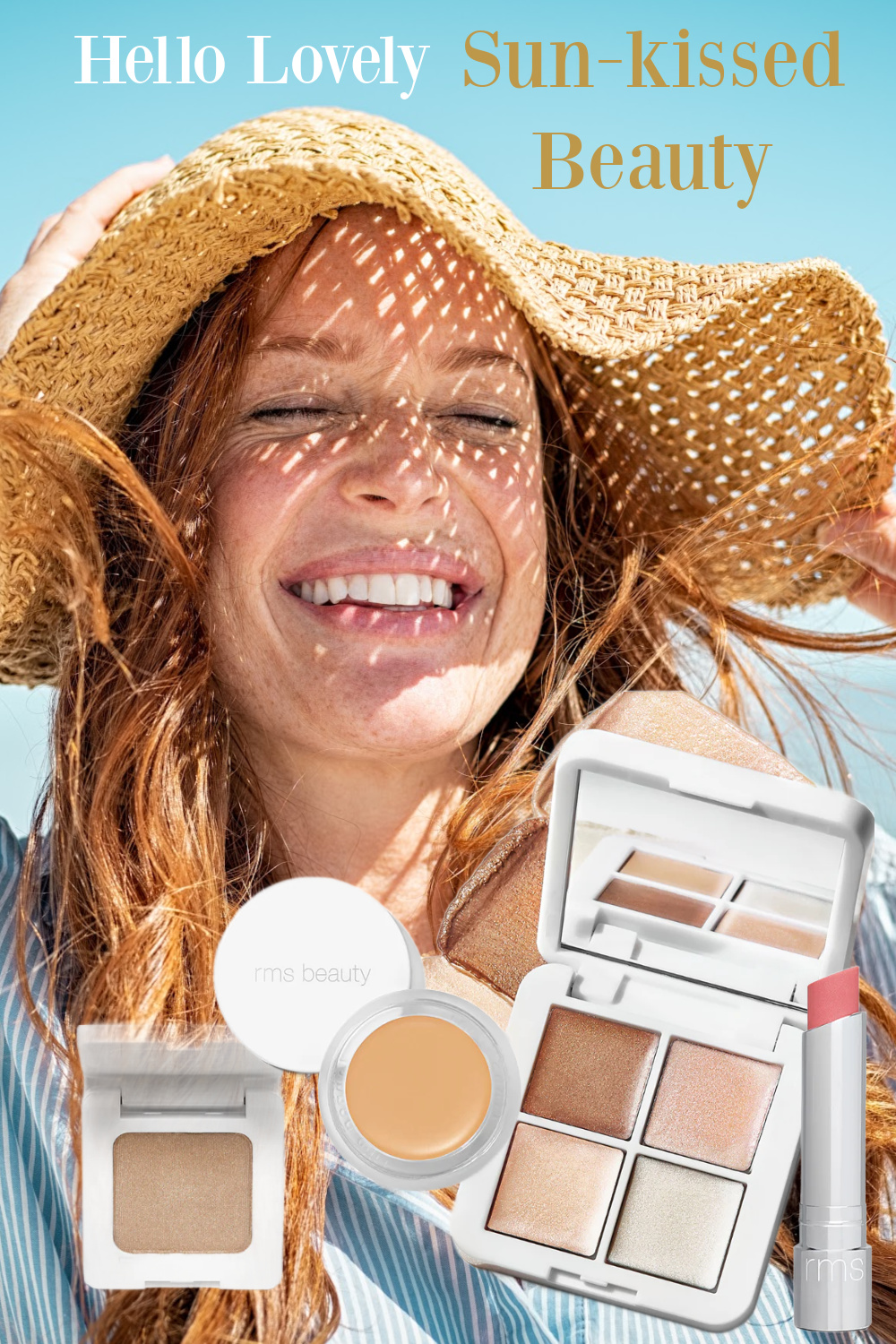 Hello Lovely Sun-kissed Beauty Finds from RMS Beauty! #rmsbeauty #cleanmakeup #ad