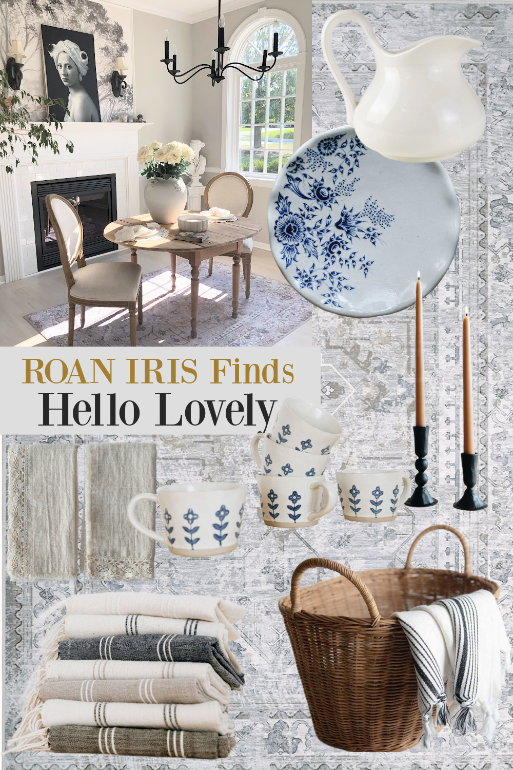 Beautiful home decor finds from ROAN IRIS on Hello Lovely Studio. #homedecor #slowliving #artisan