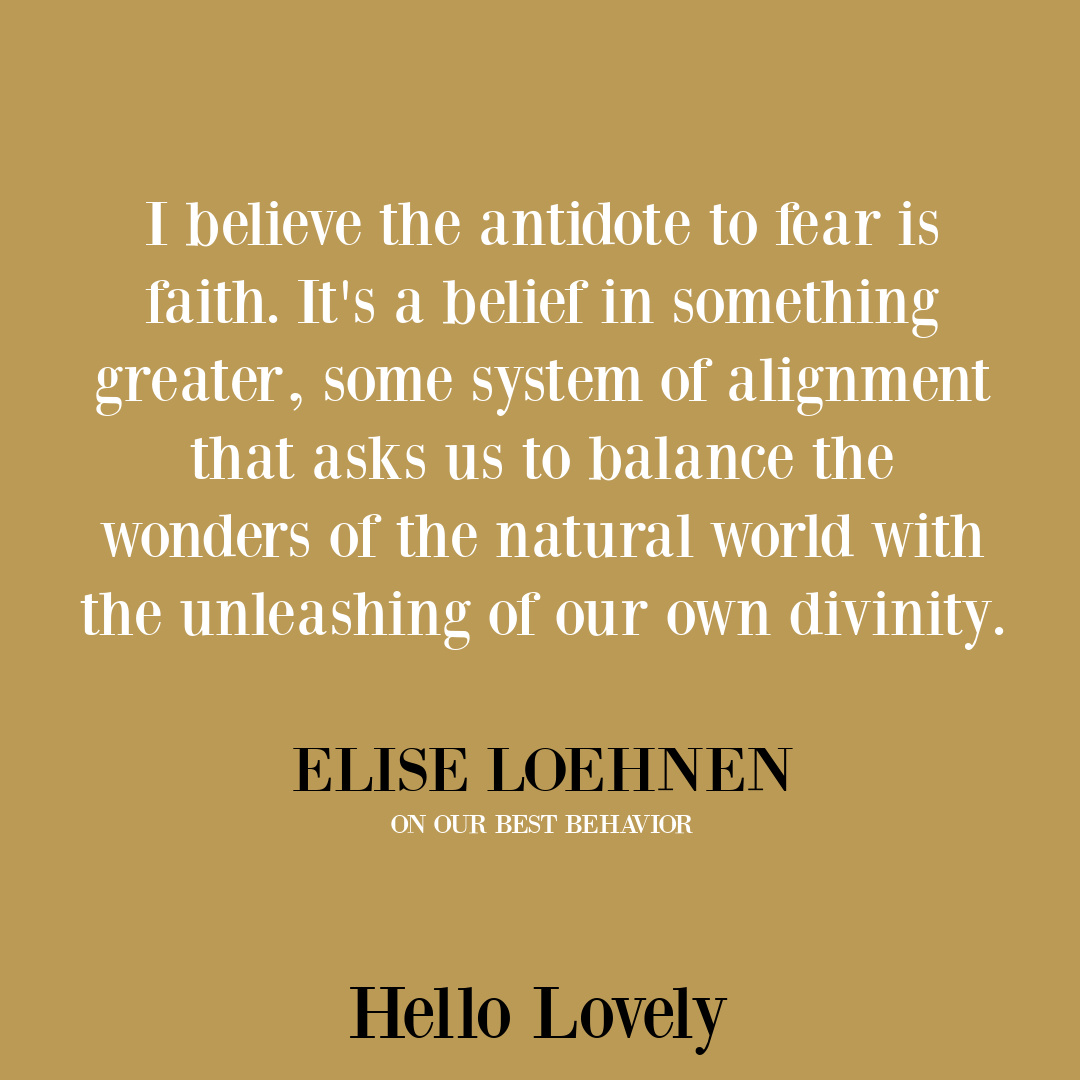 FEMINIST quote from Elise Loehnen's ON OUR BEST BEHAVIOR: The Seven Deadly Sins and The Price Women Pay to Be Good.