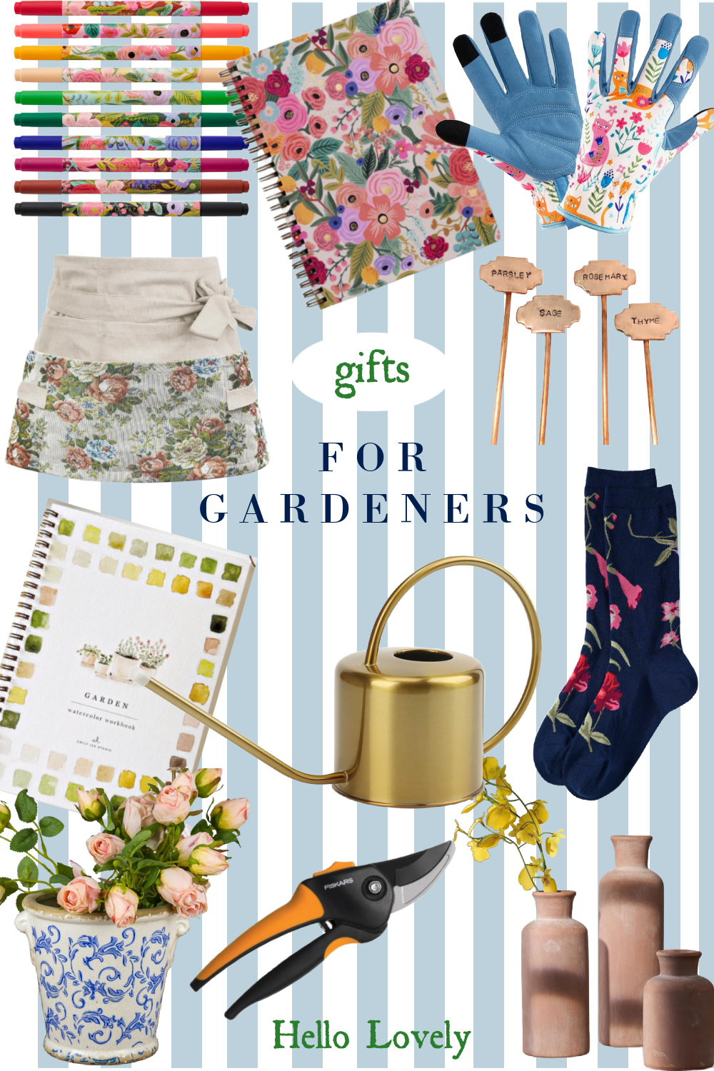 An affordable gift guide (most under $20!) with ideas for gardeners on Hello Lovely Studio. #giftideas #gardening