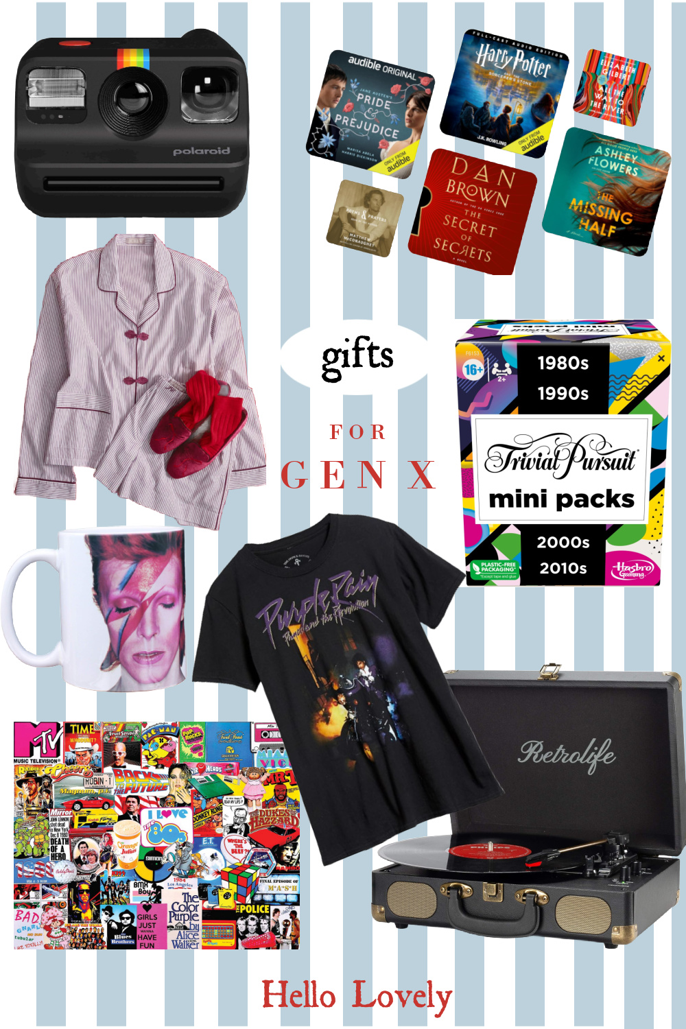 An affordable gift guide (some under $20!) with ideas for generation X on Hello Lovely Studio. #giftideas #genx
