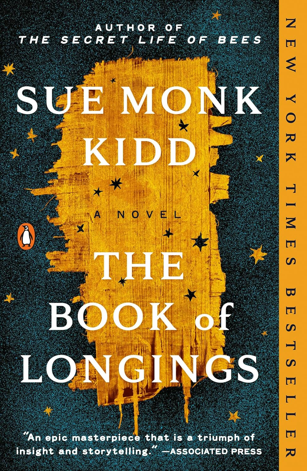 The Book of Longings by Sue Monk Kidd - book cover.