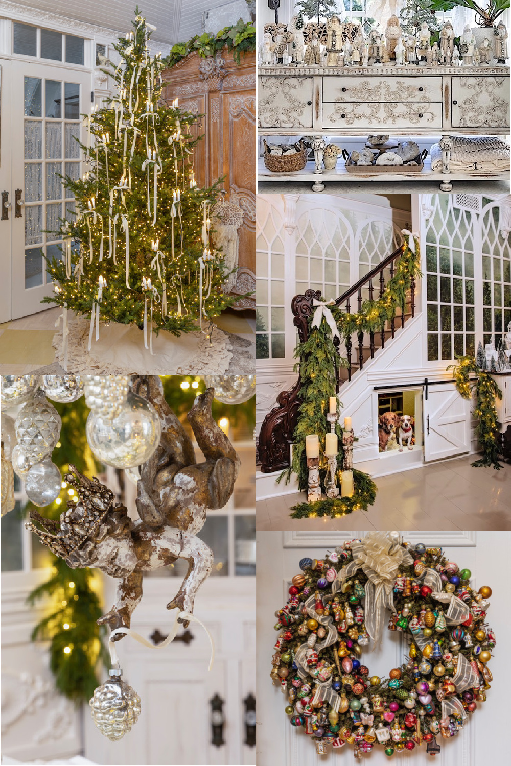Glimpses of the goodness inside VISIONS OF CHRISTMAS by Fifi O'Neill (photos by Mark Lohman).