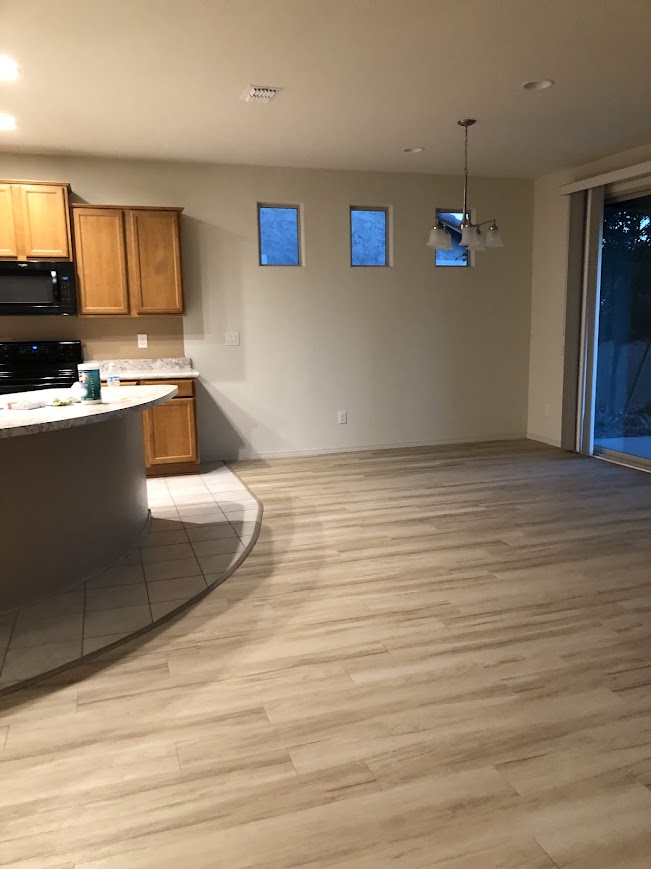 BEFORE - Hello Lovely's snowbird Arizona dining room.