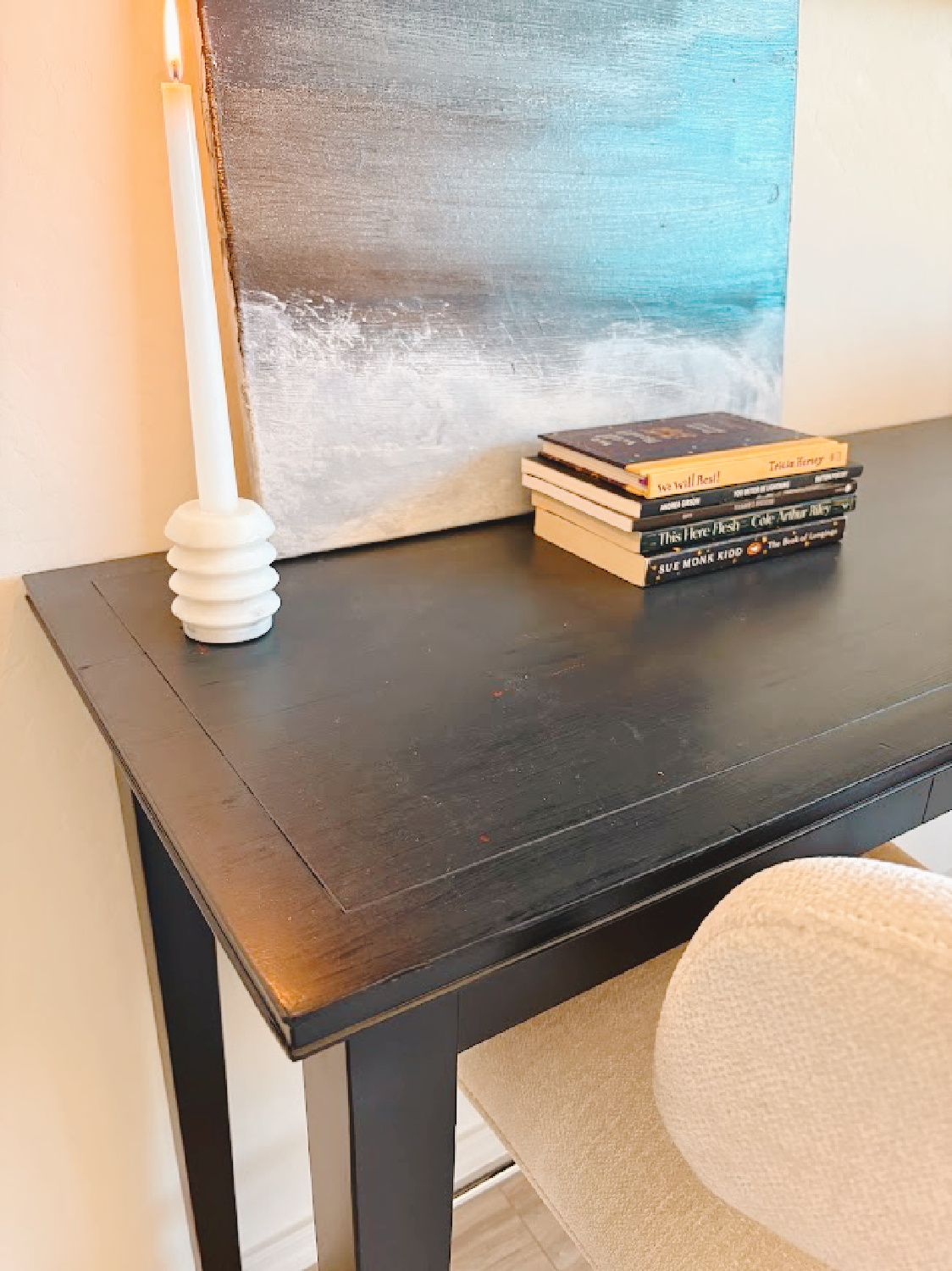 Abstract painting by Michele - Hello Lovely Studio.