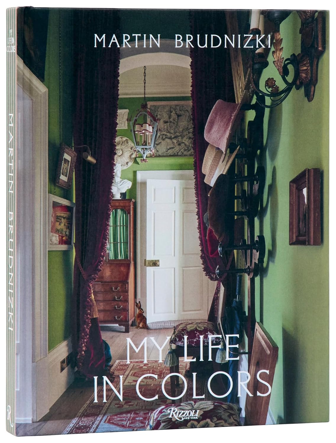 MY LIFE IN COLORS (Rizzoli, 2025) by Martin Brudnizki.