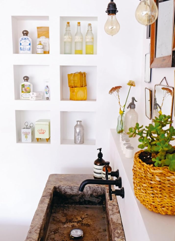 Zoe de Las Cases designed French vintage interior in LA MAISON.