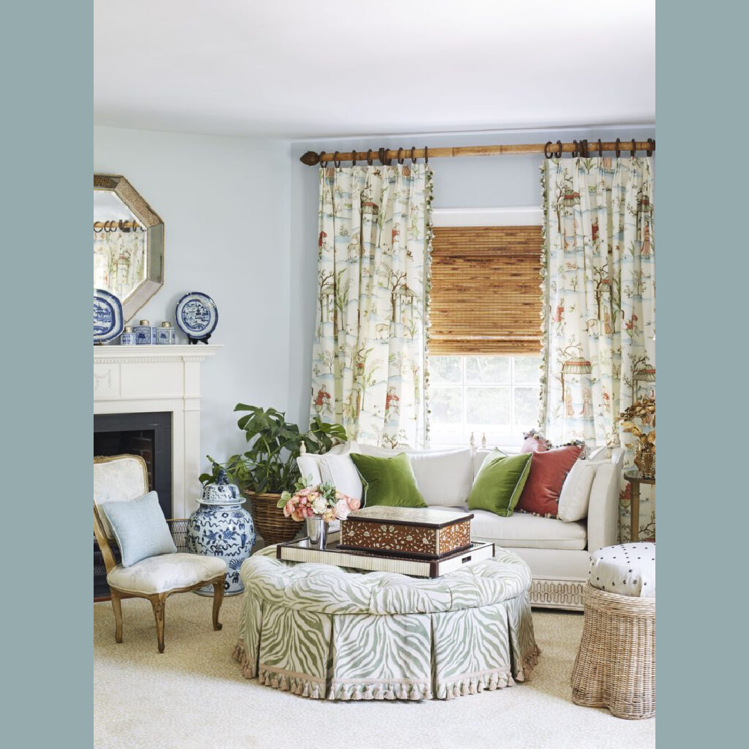 Chinoiserie chic and classic style combine with relaxed elegance in this interior by Brittany Bromley.