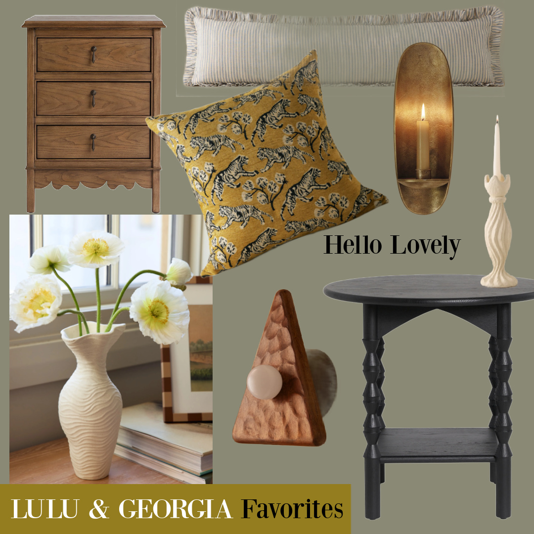Lulu & Georgia furniture, lighting, and decor favorites on Hello Lovely Studio. #warmmodern #ginnymacdonald #sarahshermansamuel