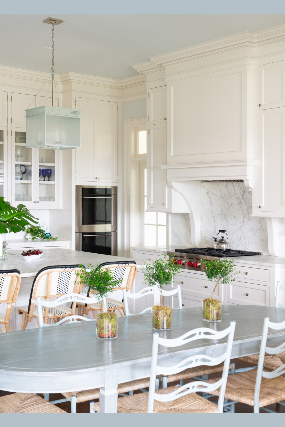 Kitchen in a Cathy Kincaid designed historical Charleston home.