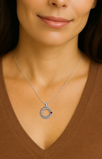 Endless necklace from BrokenGene Jewelry on Hello Lovely Studio.