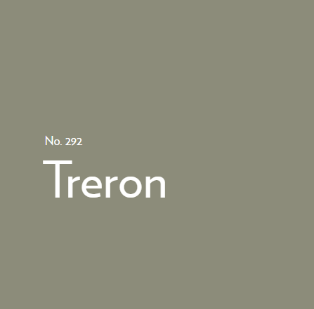 Farrow & Ball Treron No. 292 paint color swatch.